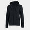 Hooded jacket woman Corinto black