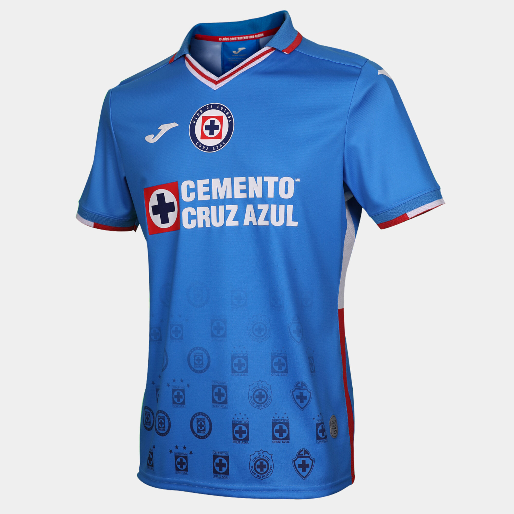 Joma Cruz Azul 2021-22 Chaqueta con cremallera completa para hombre