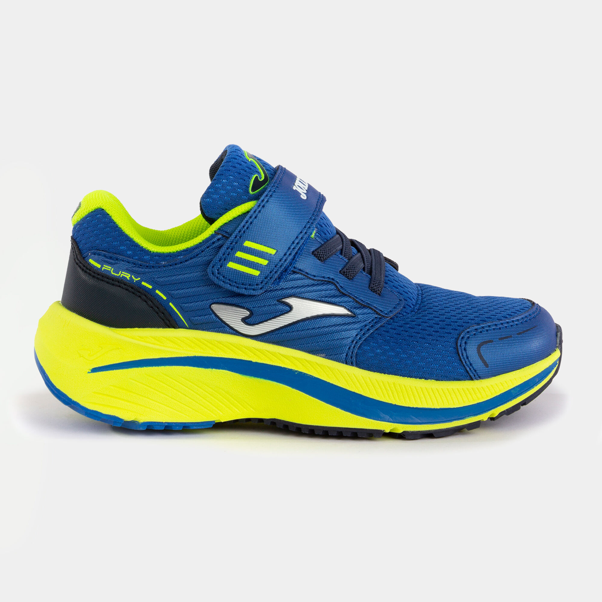 CASUAL SHOES FURY 22 JUNIOR ROYAL BLUE FLUORESCENT GREEN