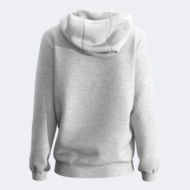 Sweat à capuche femme Urban Street gris melange