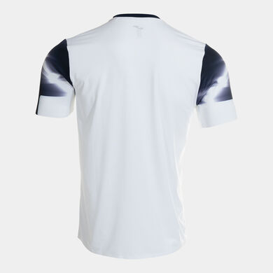 Shirt short sleeve man Elite XI white navy blue