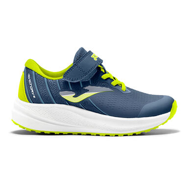 Pantofi sport alergare Victory Jr 25 junior bleumarin galben