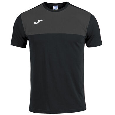 Maglia a manica corta uomo Winner nero antracite
