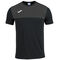 Maglia a manica corta uomo Winner nero antracite