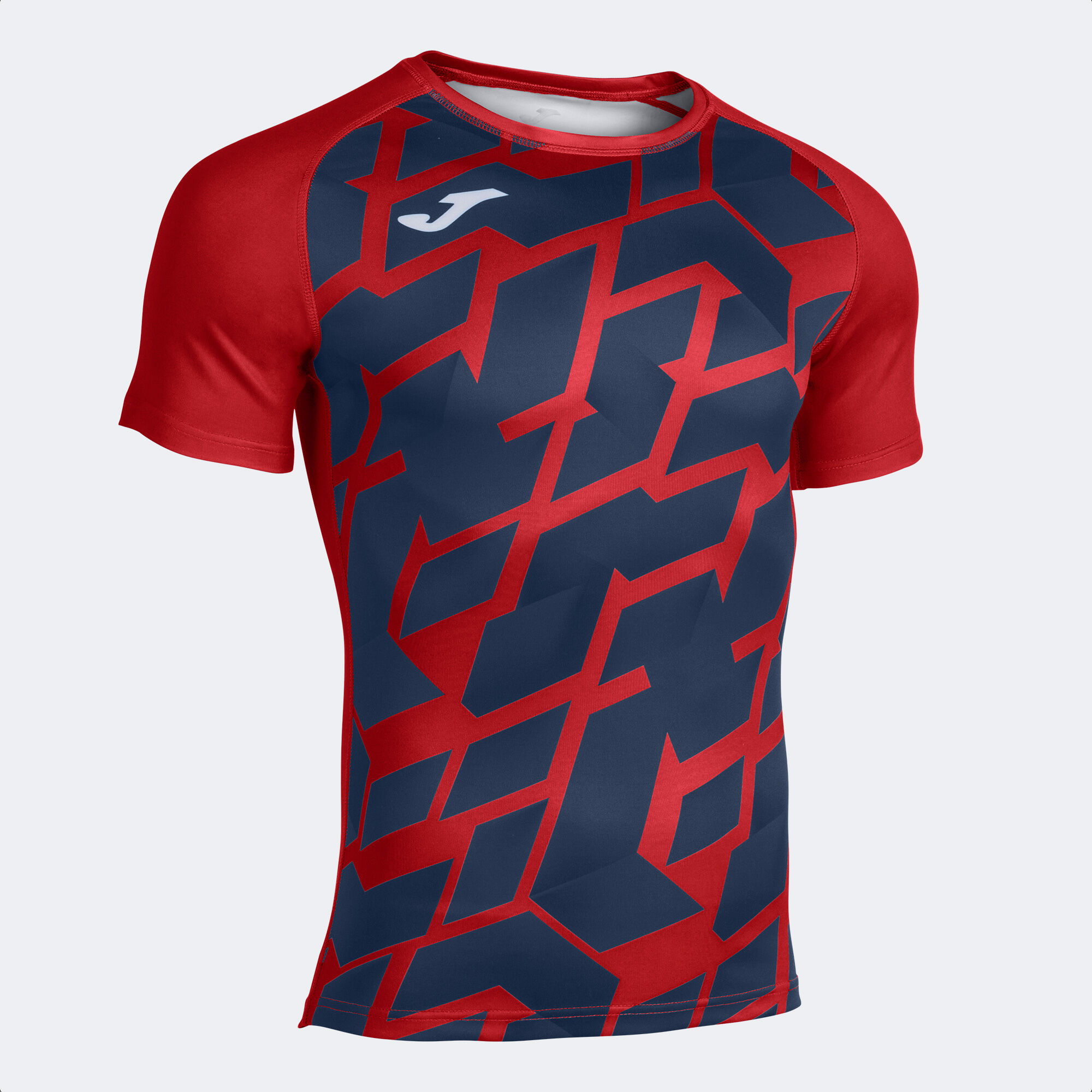 Maglia rosso blu calcio new arrivals
