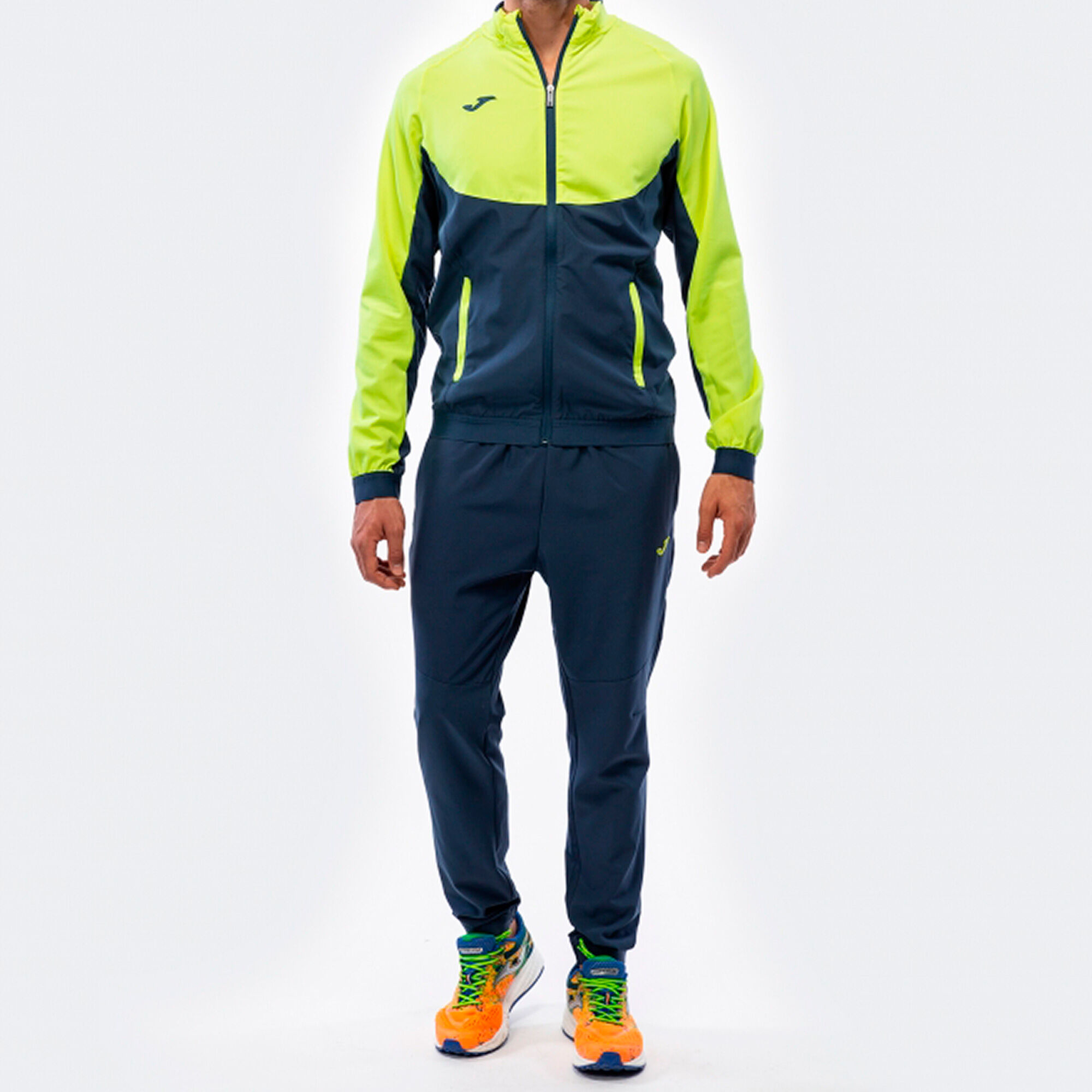 Tracksuit Essential blue fluorescent yellow |