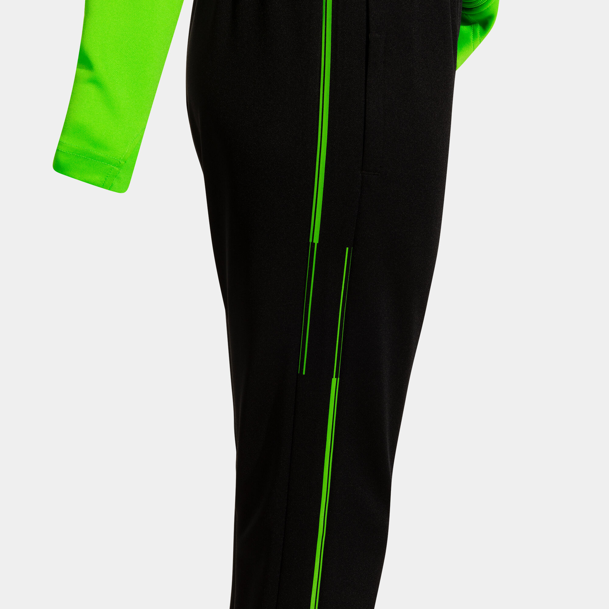 Tracksuit woman Championship VIII fluorescent green black | JOMA®