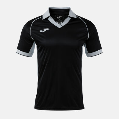 Camiseta manga corta hombre Vintage Eco Retro negro gris