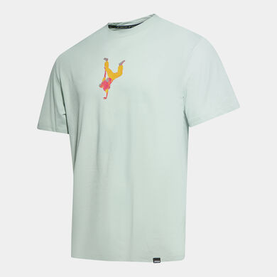 Shirt short sleeve man Step green