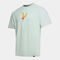 Shirt short sleeve man Step green