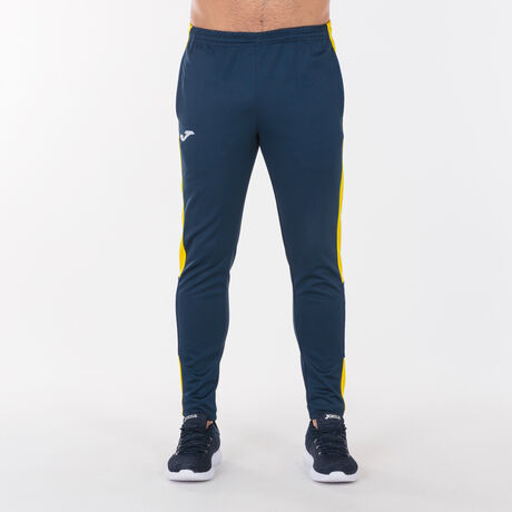 PANTALON LARGO JOMA CHAMPION IV MARINO-AMARILLO FELODA - DANvaletudo