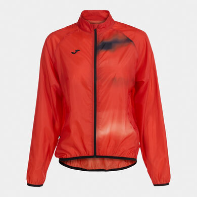 Coupe-vent unisexe Crono Printing orange