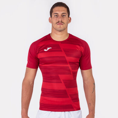 Camiseta manga corta hombre Haka rojo