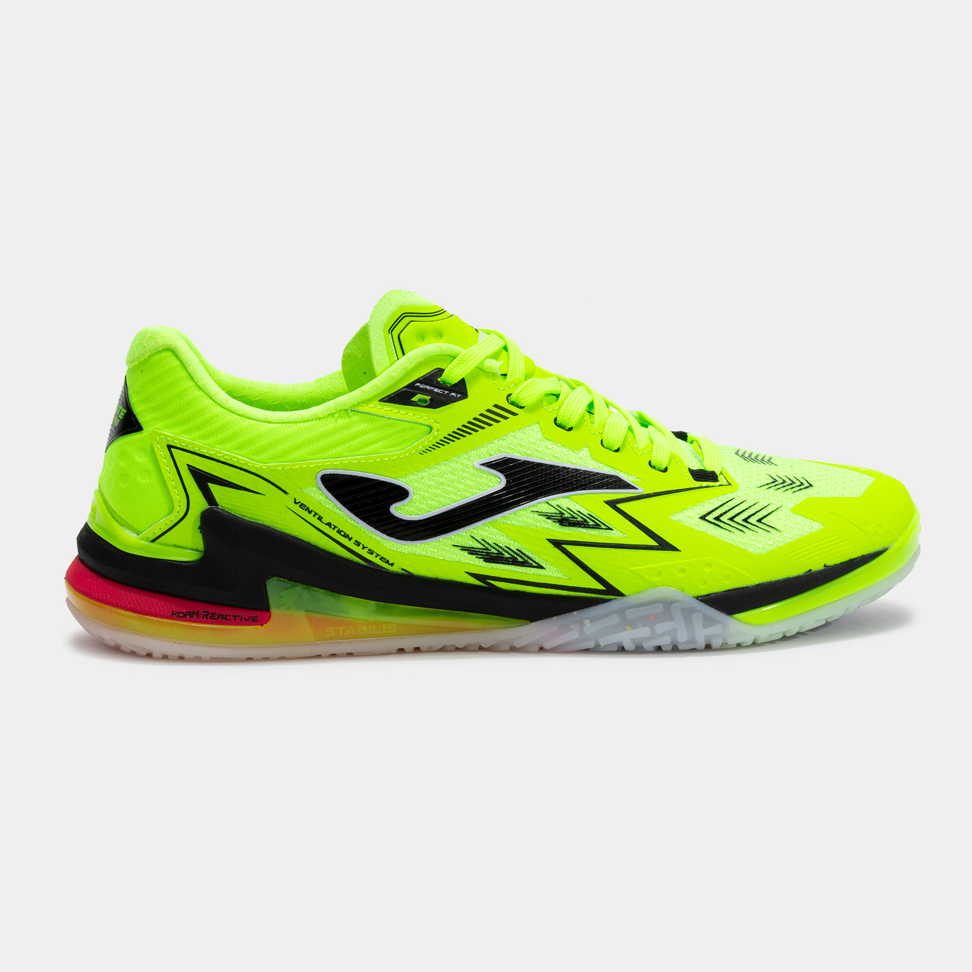 Futsal shoes Regate Reactive 25 indoor fluorescent green | JOMA®