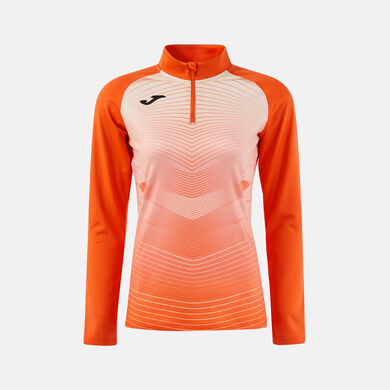 Sweatshirt woman Elite XII orange