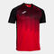 Camiseta manga corta hombre Tiger VI rojo negro