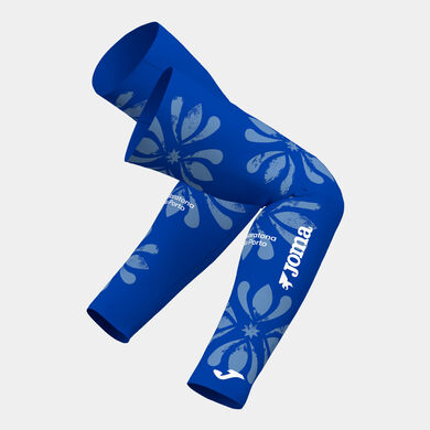 Manicotti Media Marat&oacute;n Oporto blu royal bianco
