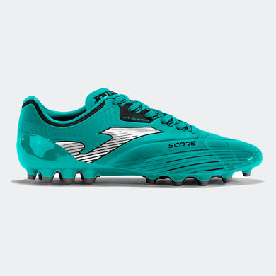 Scarpe calcio Score 25 erba artificiale AG turchese