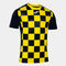 Maglia a manica corta uomo Flag II nero giallo