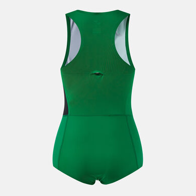 One-piece woman Picasho green black