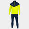 Tracksuit man Oxford fluorescent yellow navy blue