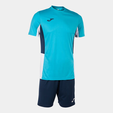 Ensemble homme Danubio II turquoise fluo bleu marine blanc