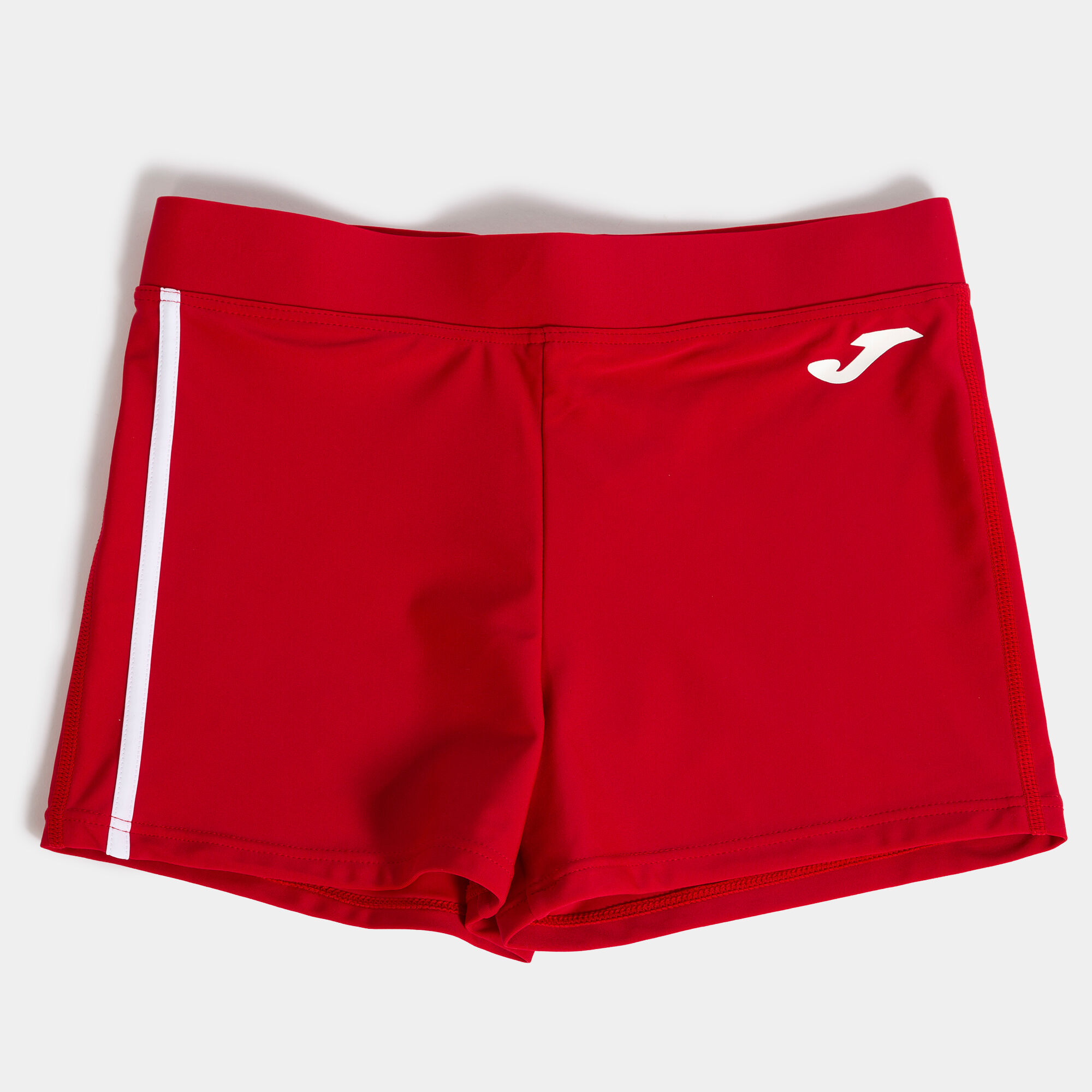 Swimming shorts man Shark red white