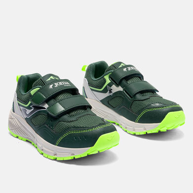 Trail-running shoes Shock Jr 26 junior khaki