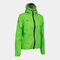 Chubasquero mujer R-City London verde flúor