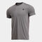 Shirt short sleeve man Indoor Gym gray