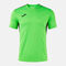 Maglia maniche corte uomo Winner IV verde fluorescente nero