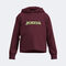 Sweat à capuche junior New Metaverse bordeaux