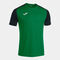 Camiseta manga corta hombre Academy IV verde negro