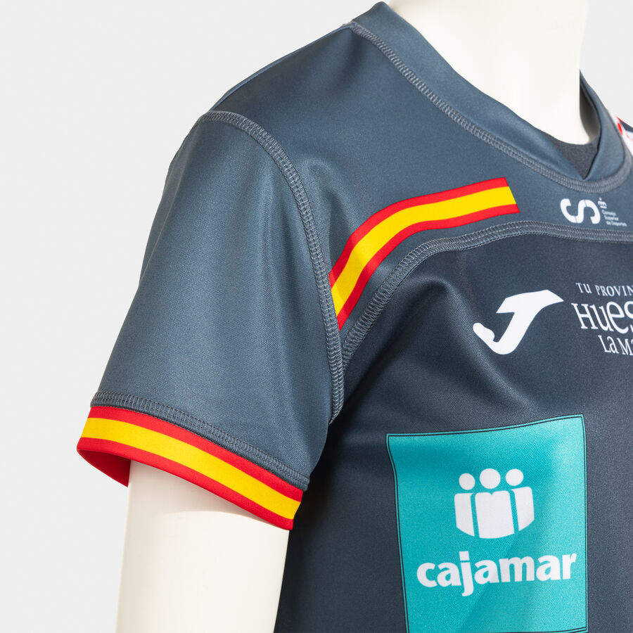 CAMISETA MANGA CORTA MUJER COMP. OFI. FED. BALONMANO ESPA&Ntilde;A