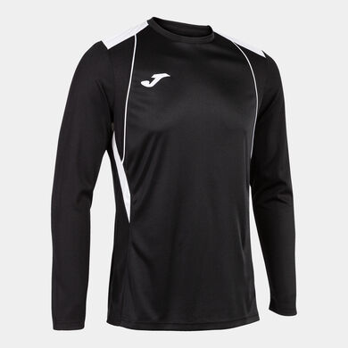 Camiseta manga larga hombre Championship VII negro blanco
