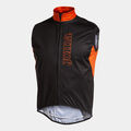 CHALECO UNISEX CRONO NEGRO NARANJA