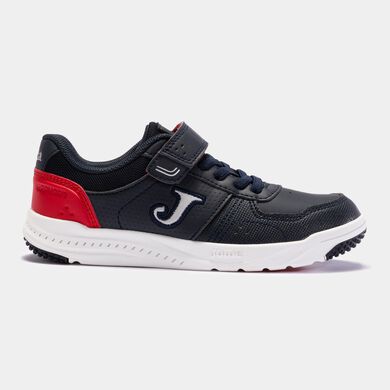 Chaussures casual W.Harvard Jr 23 junior bleu marine rouge