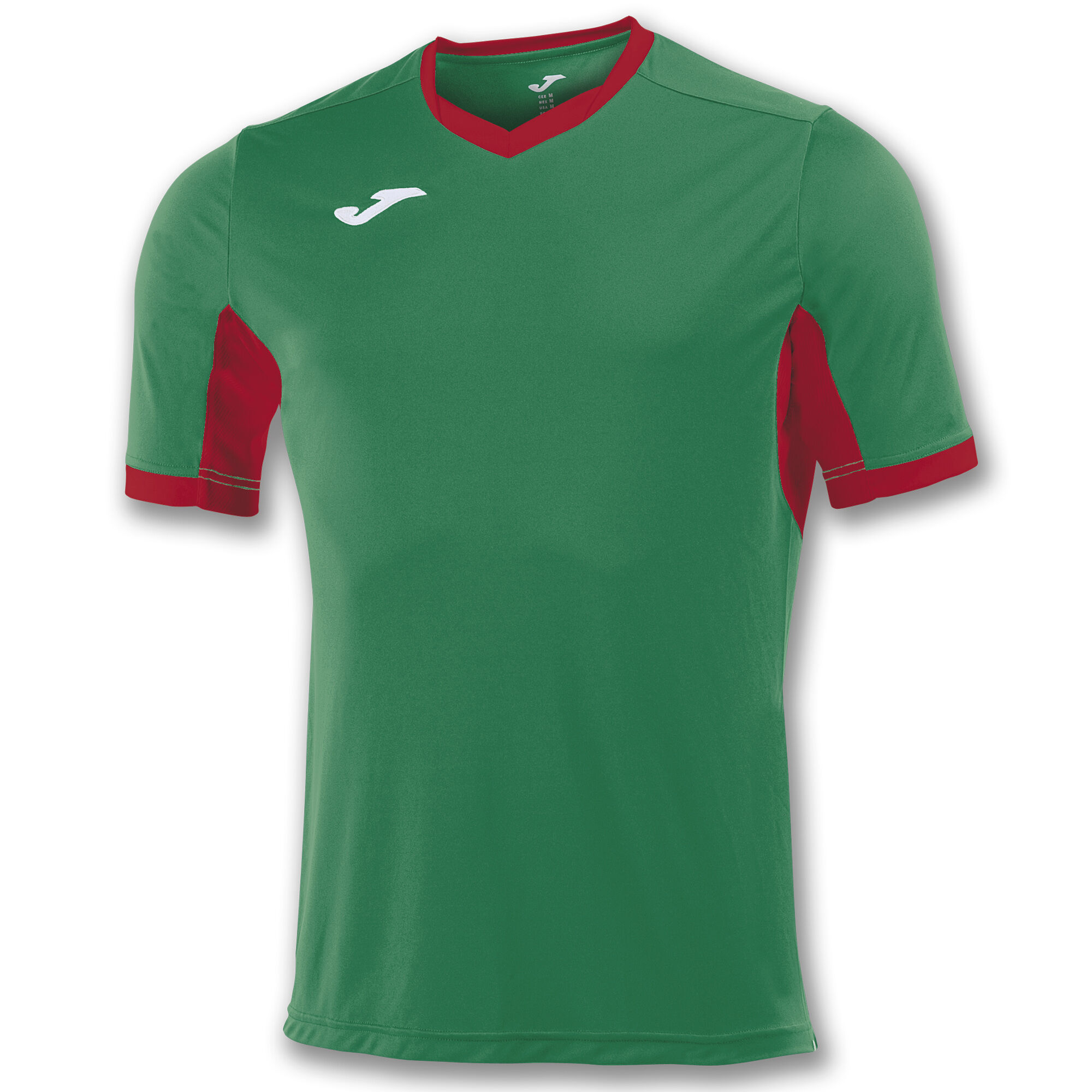 MAILLOT MANCHES COURTES HOMME CHAMPIONSHIP IV VERT ROUGE