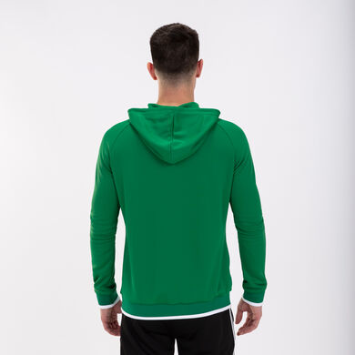 Chaqueta con capucha hombre Supernova II verde blanco