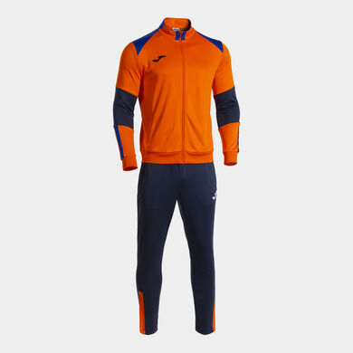 Tracksuit man Danubio IV orange dark navy