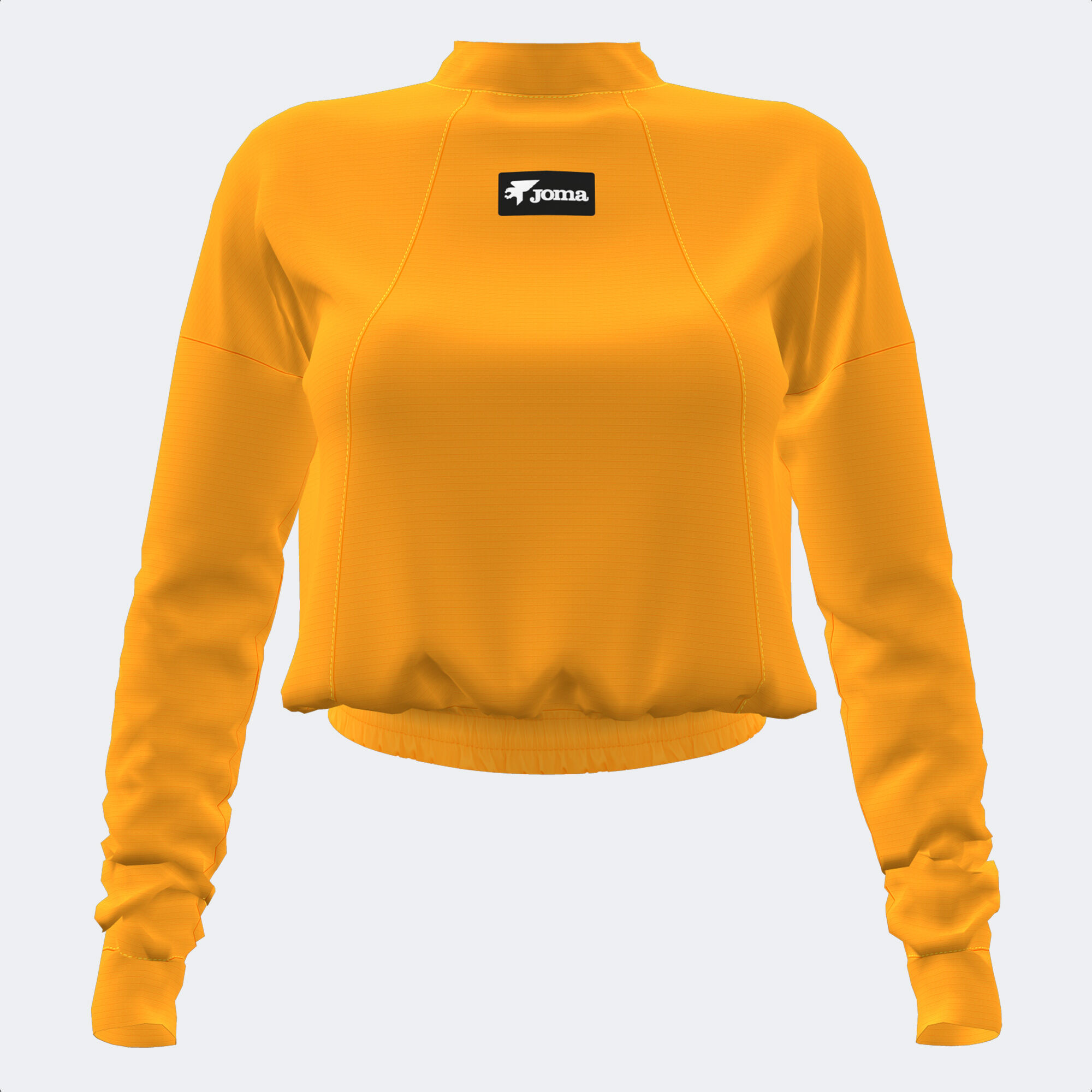 Sweatshirt frau California orange