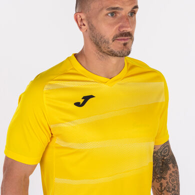 Maglia a manica corta uomo Grafity II giallo