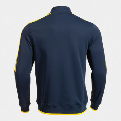 Sudadera hombre Olimpiada marino amarillo