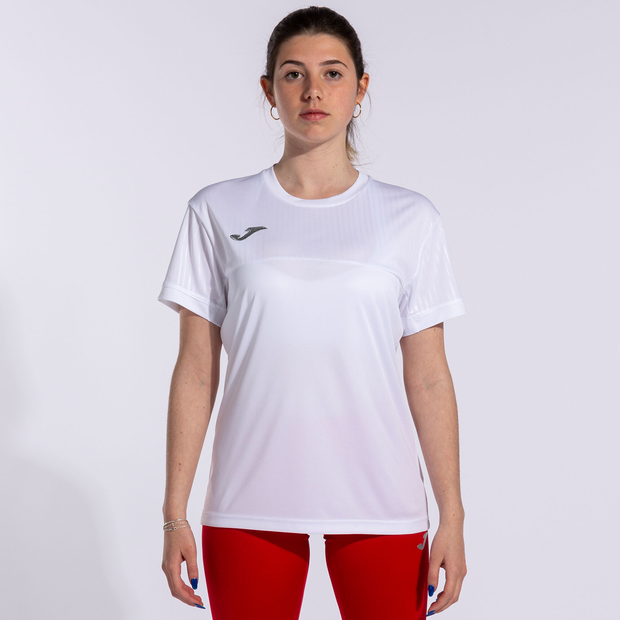 T-shirt manga curta mulher Montreal branco