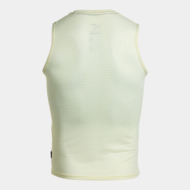 Camiseta sin mangas hombre Crono beige