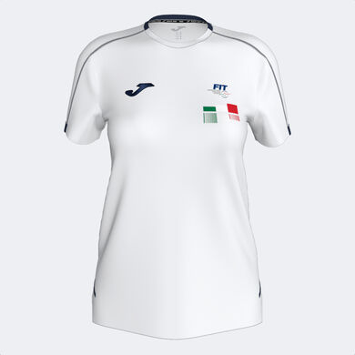 T-shirt manga curta Federação Italiana De Tenis E Padel mulher