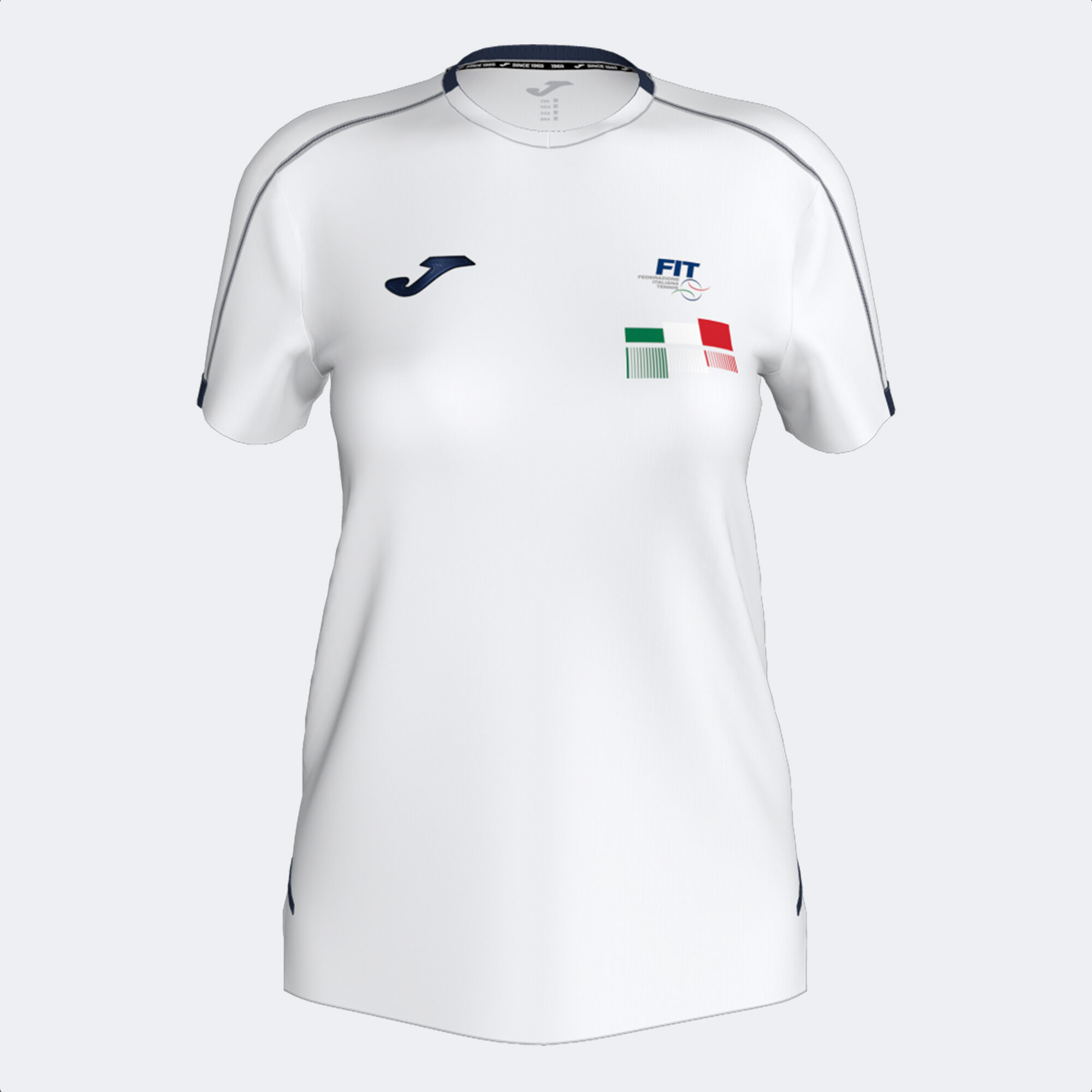 Tricou cu mânecă scurtă FederaȚia Italiană De Tenis damă
