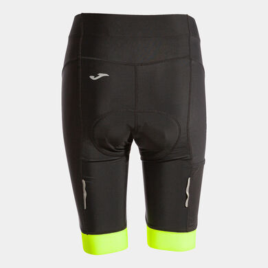 Culotte donna Crono nero giallo fluorescente