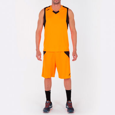 Set mann Final orange schwarz