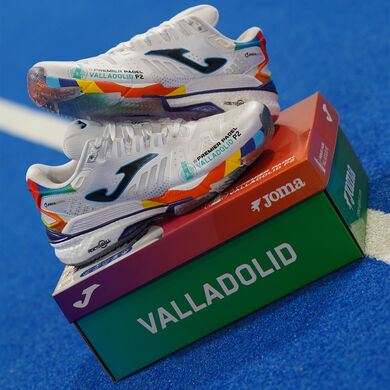Obuwie sportowe Slam 25 Premier Padel Valladolid P2 uniseks bialy